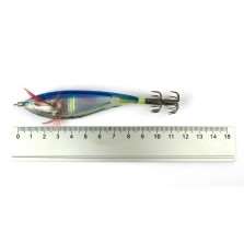 Lotto 4 Totanare YO-ZURI Squid Jig Ultra Size M - M2 - Col. 22 - 11,5 cm - AB69