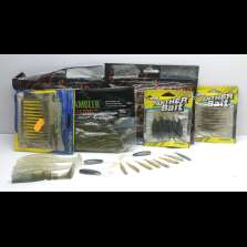 Lotto Gomme assortite - Soft bait - recupero alluvione - Pesca - CD764