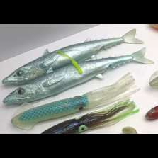 Lotto Gomme assortite - Soft bait - recupero alluvione - Pesca - CD770