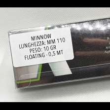 Minnow VIPER - 110 mm - 10 g - Azione Floating 0,5 m - CD789