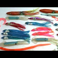 Lotto Gomme assortite - Soft bait - recupero alluvione - Pesca - CD776