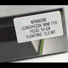 Minnow VIPER - 110 mm - 10 g - Azione Floating 0,5 m - CD792