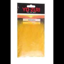 YO-ZURI - Piume MARABOU Yellow per costruzione esche - Y234-PP - AZ489