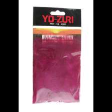 YO-ZURI - Piume MARABOU Red per costruzione esche - Y234-O - AZ491