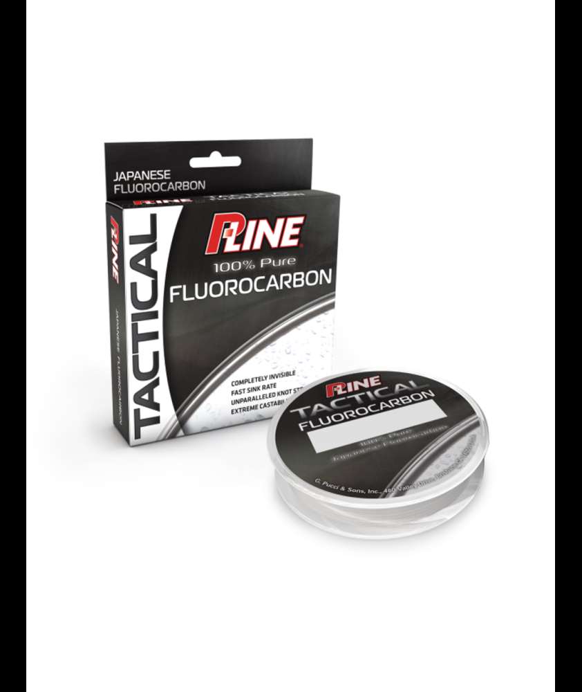 P-line TACTICAL 100 mt FLUOROCARBON - Filo da pesca completamente invisibile