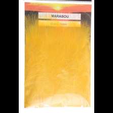 YO-ZURI - Piume MARABOU Yellow per costruzione esche - Y234-PP - AZ489