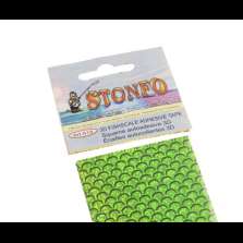 STONFO - Squame autoadesive 3D per costruzione esche artificiali Verde - AZ484