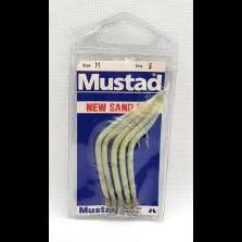 Codine in silicone montate con amo MUSTAD Size M - Spigole Traina Bombarda CD896