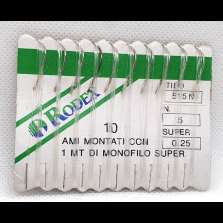 30 Ami montati con 1 metro filo super 0.25 - 515N - N. 5 - CD917