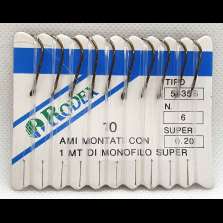 30 Ami montati con 1 metro filo super 0.20 - 5435B - N. 6 - CD923