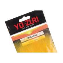 YO-ZURI - Piume MARABOU Yellow per costruzione esche - Y234-PP - AZ489