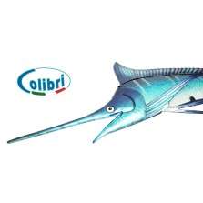 COLIBRI Decorazione murale a forma di Marlin - 95 x 27 cm IDEA REGALO AZ245