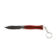 Coltellino tipo Opinel richiudibile manico in legno rosso - 16 cm  - AZ538