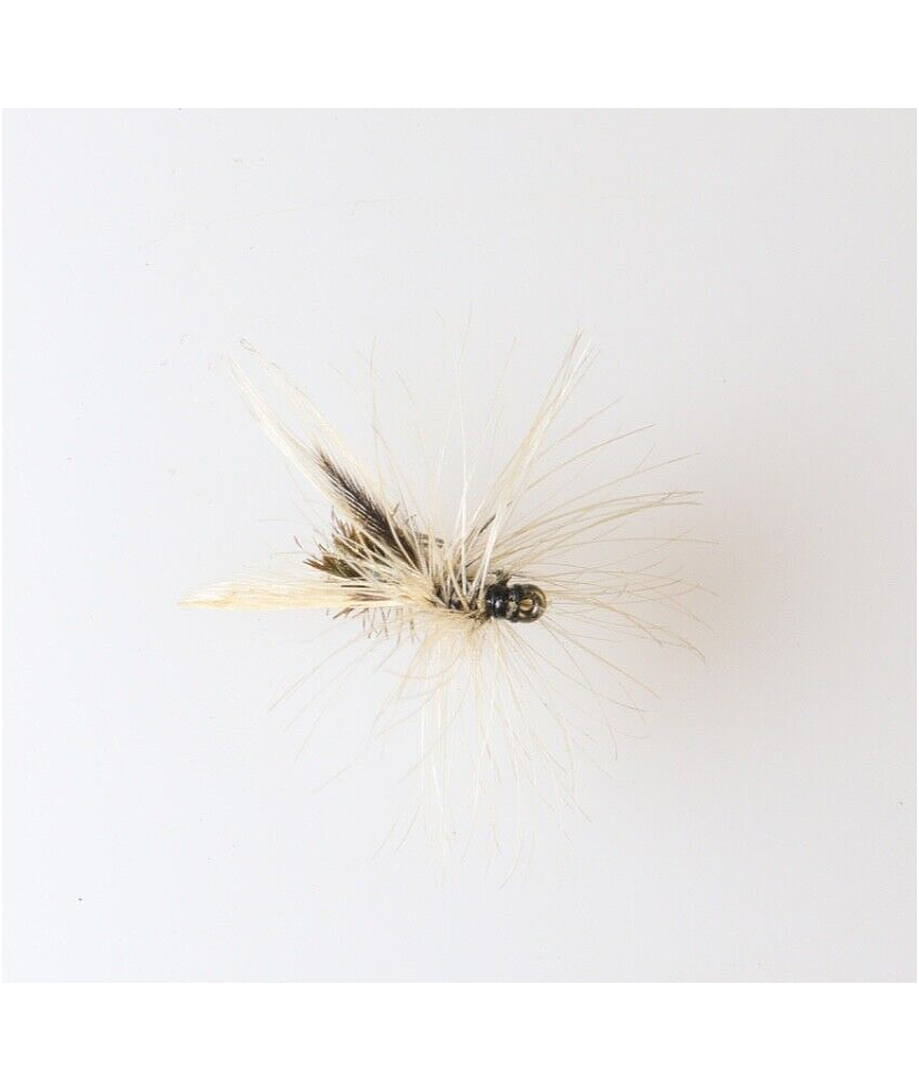 Mosca artigianale 1 cm - amo con ardiglione size 18 - AZ564