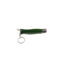 Coltellino tipo Opinel richiudibile manico in legno verde chiaro - 16 cm - AZ539