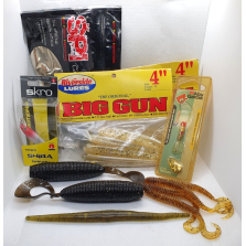 Lotto Gomme assortite - Soft bait - Esche morbide + Extra! - Pesca - CD973