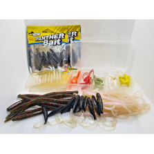 Lotto Gomme assortite - Soft bait - Esche morbide - Pesca - CD974