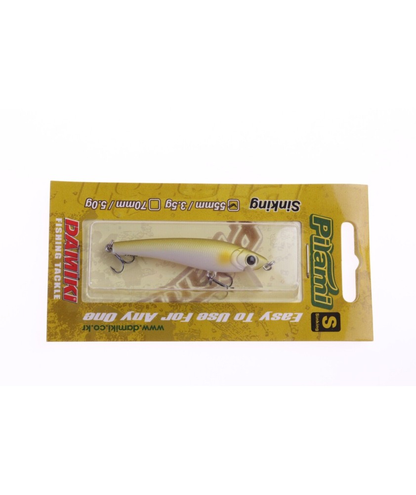 DAMIKI Minnow - Pirami 55S/005  - 3,5 g - 55 mm - Sinking - Ayu - AZ609