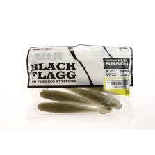 BLACK FLAGG - Slikk Shad BF009 - 4.75" - 12 cm - Forage Shad - 4 pezzi - AZ617