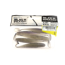 BLACK FLAGG - Slikk Shad BF022 - 3.75" 9,5 cm - Pro Blue Shad - 5 pezzi - AZ622