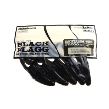 BLACK FLAGG Bantamm Frogg BF045F 4.00" 10 cm Black Purple Flakes 5 pezzi - AZ626