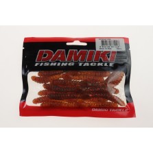 DAMIKI FISHING TACKLE - GOGO - 4" - 9,5 cm - Motor Oil Red - 10 pezzi - AZ645