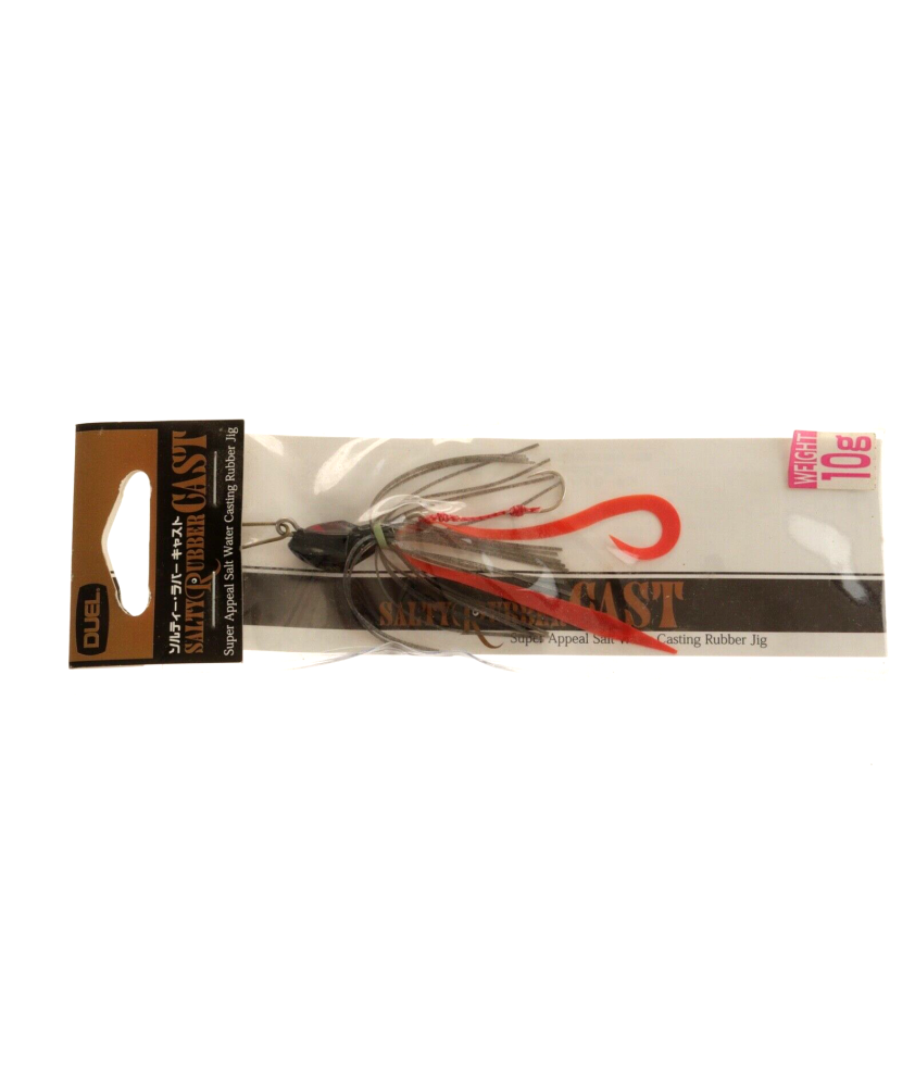 DUEL Salty Rubber Cast 10g - Colore CHB-CHC Squid - Vertical jigging - AZ675