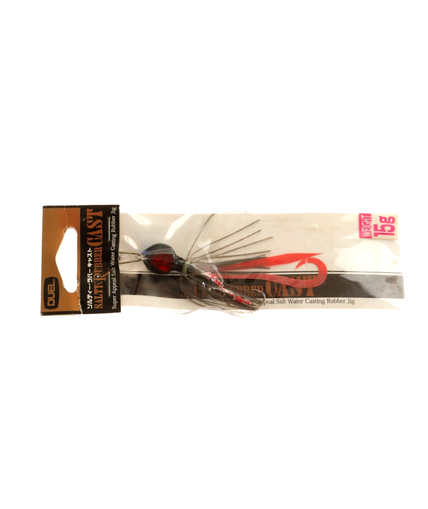 DUEL Salty Rubber Cast 15g - Colore CHC Squid - Vertical jigging - AZ679