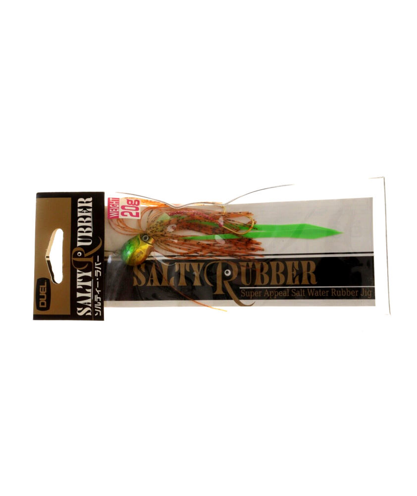 DUEL Salty Rubber Cast 20g - Colore CHGM Squid - Vertical jigging - AZ680