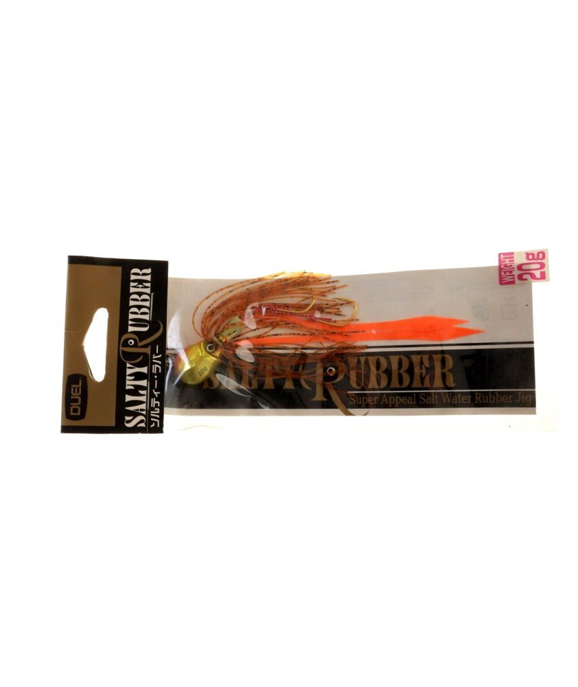 DUEL Salty Rubber Cast 20g - Colore CHGO Squid - Vertical jigging - AZ681