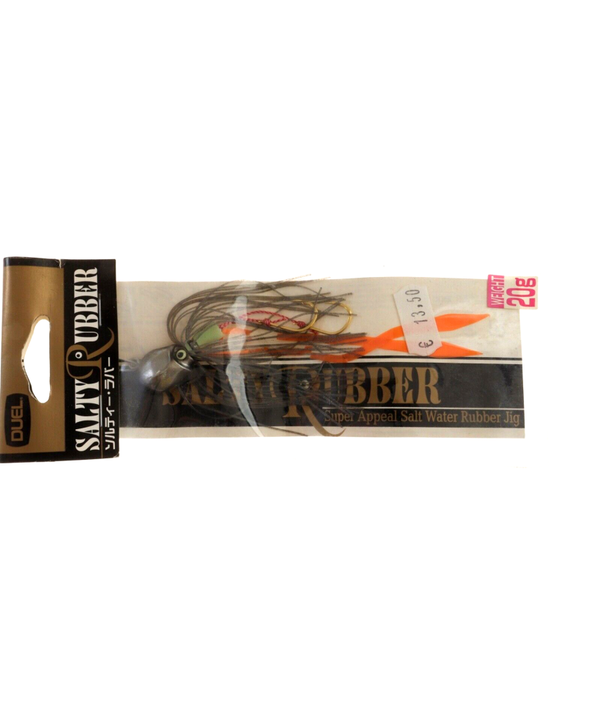 DUEL Salty Rubber Cast 20g - Colore CHSP Squid - Vertical jigging - AZ682