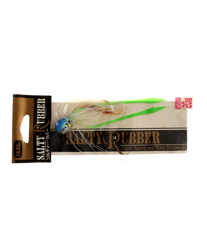 DUEL Salty Rubber Cast 20g - Colore SHIW Squid - Vertical jigging - AZ687