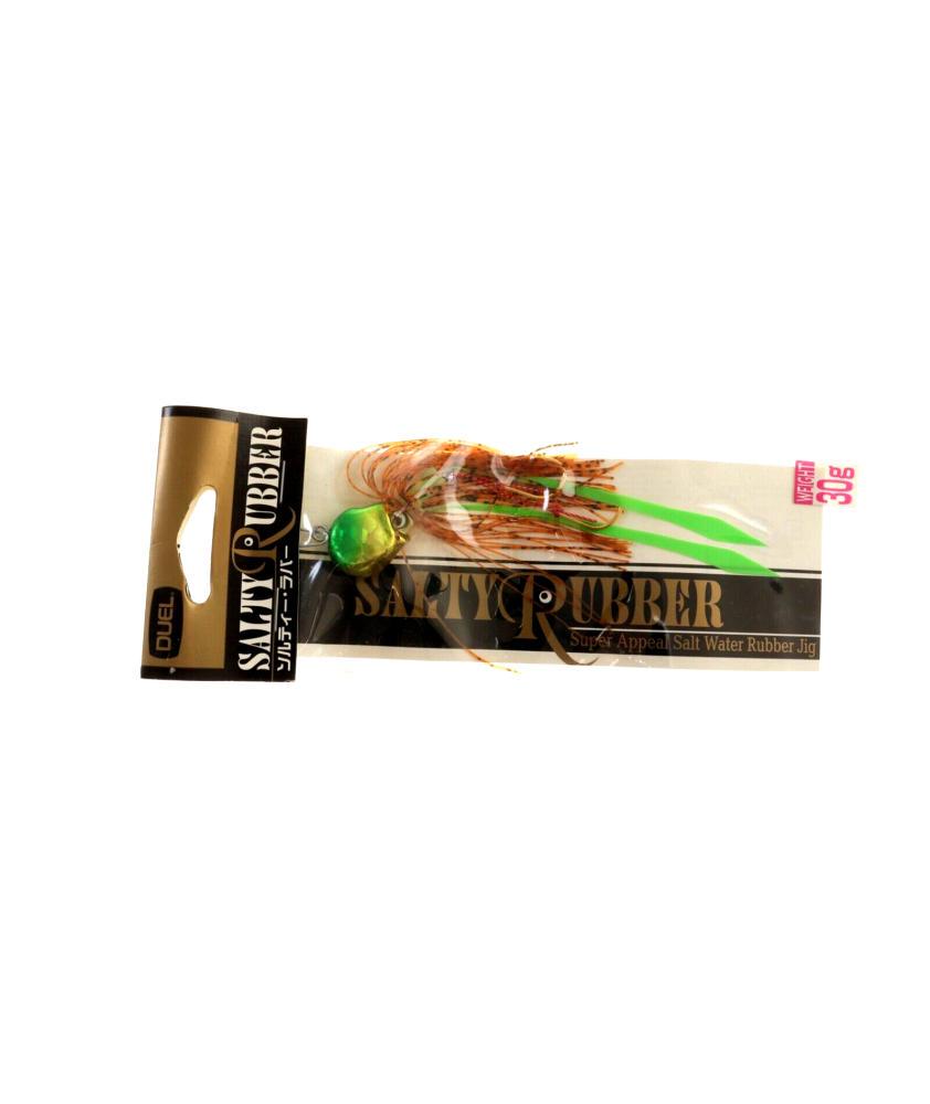 DUEL Salty Rubber Cast 30 g - Colore CHGM Squid - Vertical jigging - AZ689