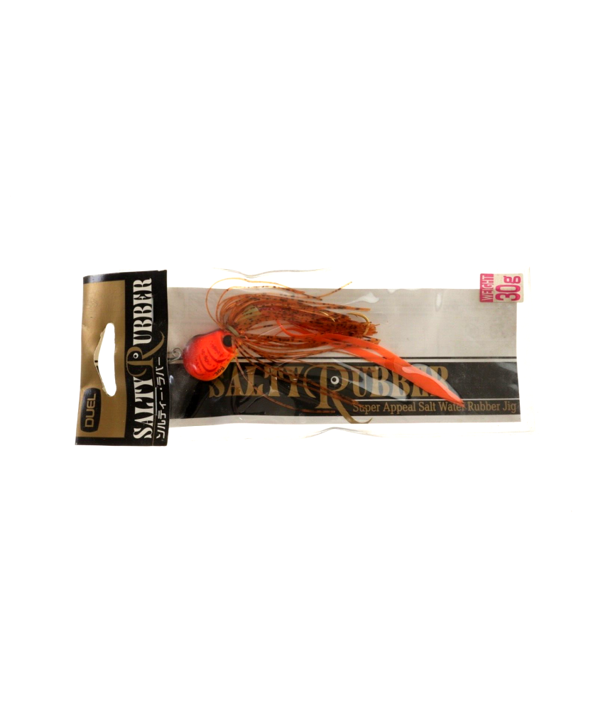 DUEL Salty Rubber Cast 30 g - Colore OGBS Squid - Vertical jigging - AZ692