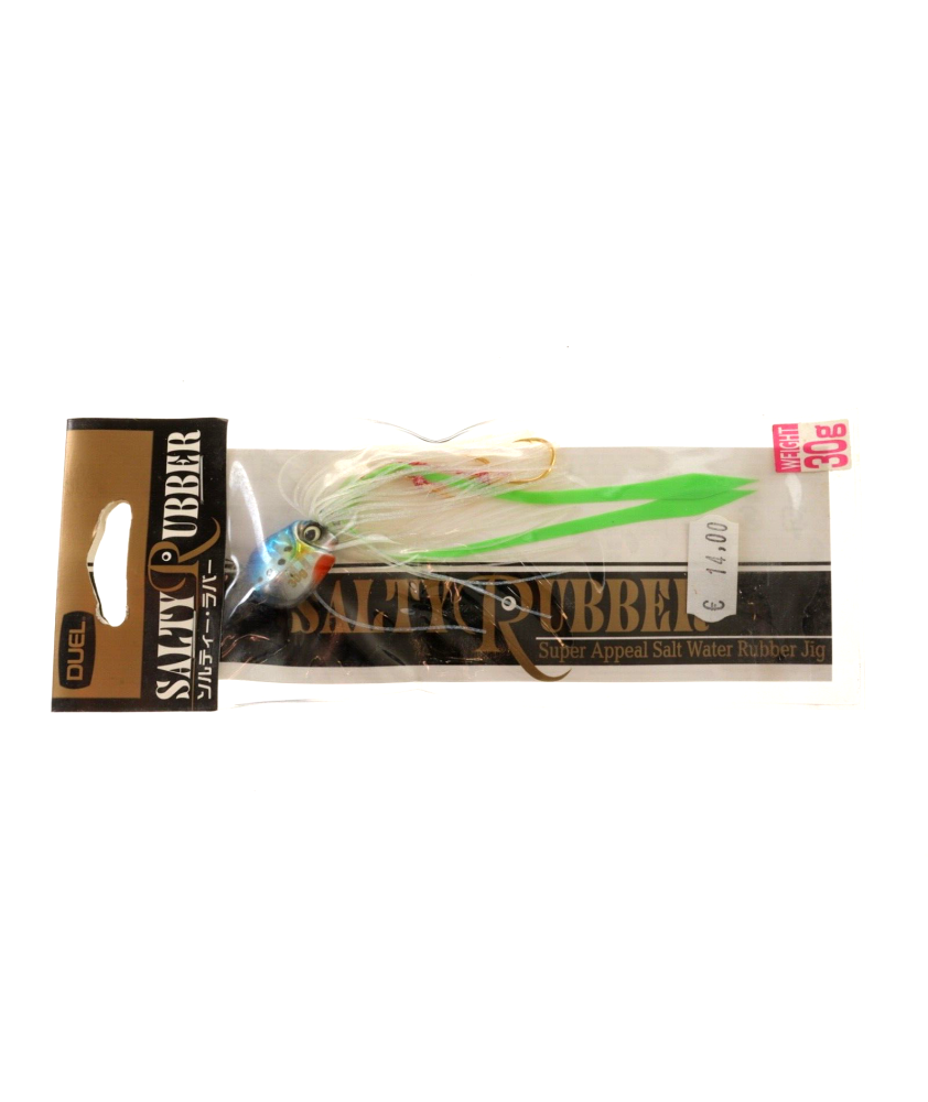 DUEL Salty Rubber Cast 30 g - Colore SHIW Squid - Vertical jigging - AZ696