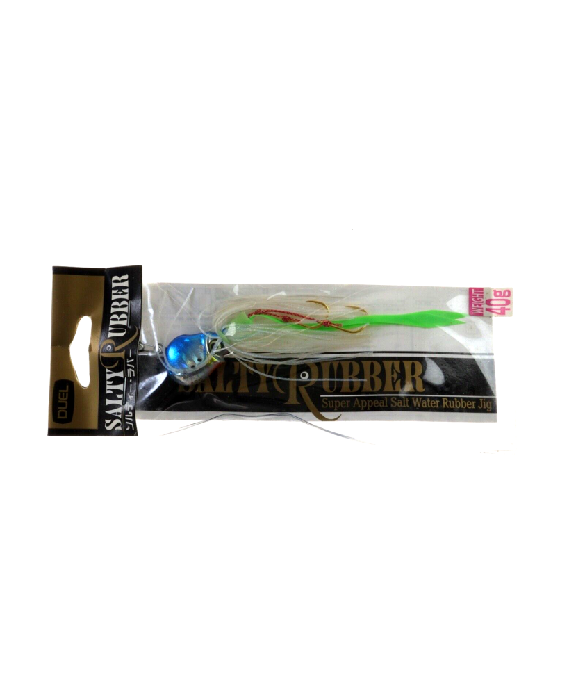 DUEL Salty Rubber Cast 40 g - Colore SHIW Squid - Vertical jigging - AZ697