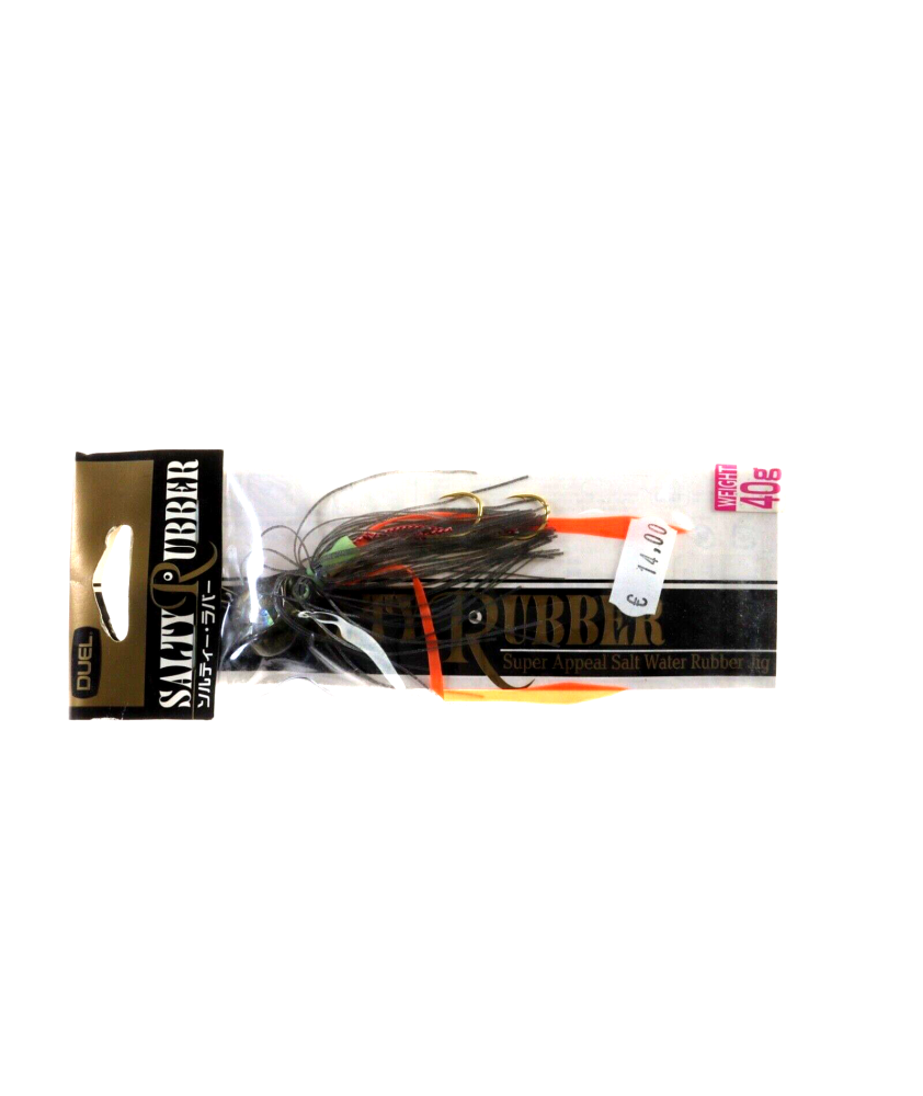 DUEL Salty Rubber Cast 40 g - Colore CHSP Squid - Vertical jigging - AZ698