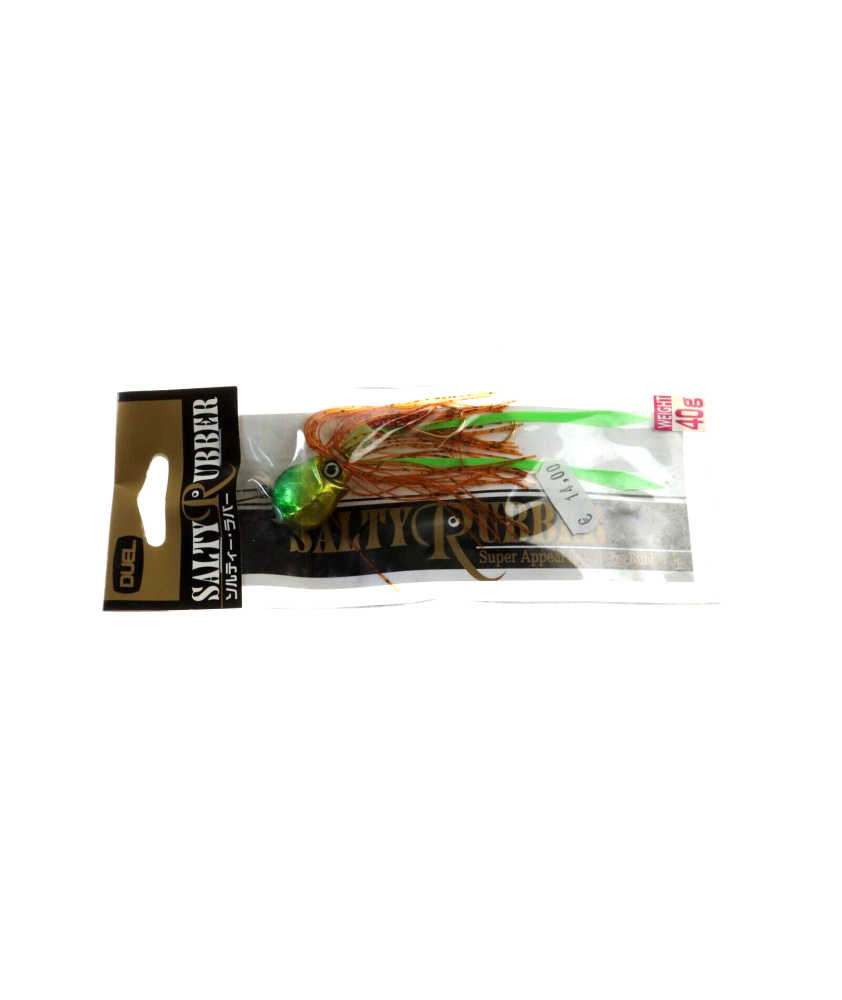 DUEL Salty Rubber Cast 40 g - Colore CHGM Squid - Vertical jigging - AZ699