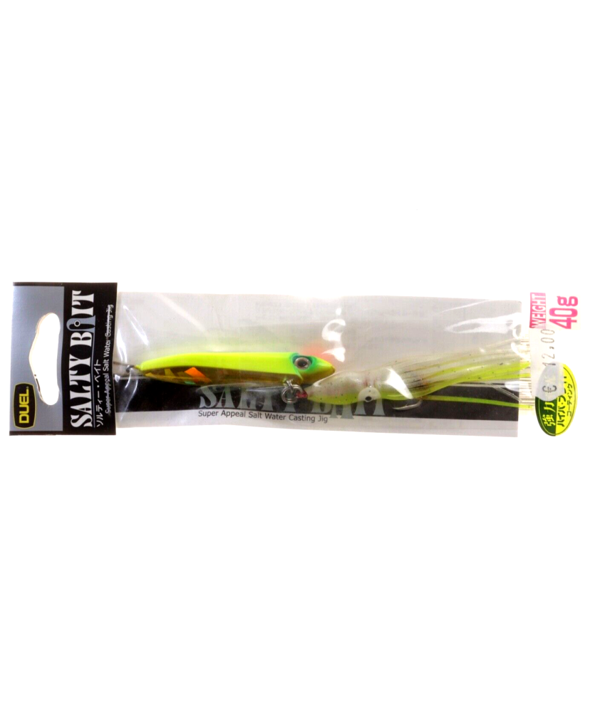 DUEL Salty Bait INCHIKU - 40 g - Colore CHHG Casting Jig Octopus - AZ714