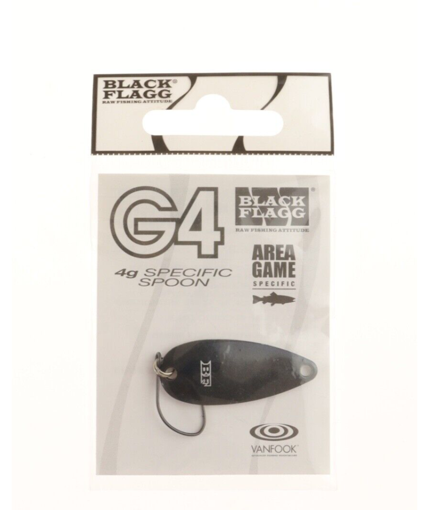 BLACK FLAGG - Micro Spoon - AREA GAME - Special - 4 g - BLACK PEARL - AZ719