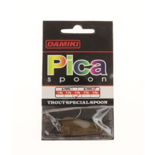 DAMIKI - PICA Micro SPOON - Trout Special - 2.8 g - A Type - Dark Brown - AZ720