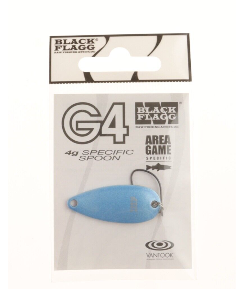 BLACK FLAGG - Micro Spoon - AREA GAME - Special - 4 g - Baby Blue  - AZ721