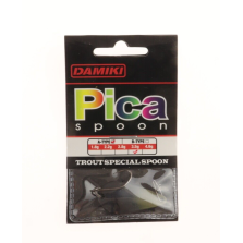 DAMIKI - PICA Micro SPOON - Trout Special 3.5 g - A Type - Mud Black - AZ724