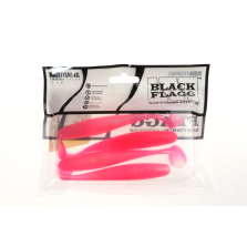 BLACK FLAGG - Slikk Shad BF004 - 4.75" - 12 cm - Hot Pink -  4 pezzi - AZ612