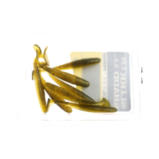 BLACK FLAGG Slikk Shadd BF005 - 2.25" - 5.5 cm Gold Forage Shad 7 pezzi - AZ641