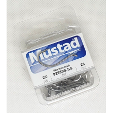 Ami da pesca con occhiello MUSTAD - Ref. 92553S-SS - Size 2/0 - Pezzi 25 - EF90