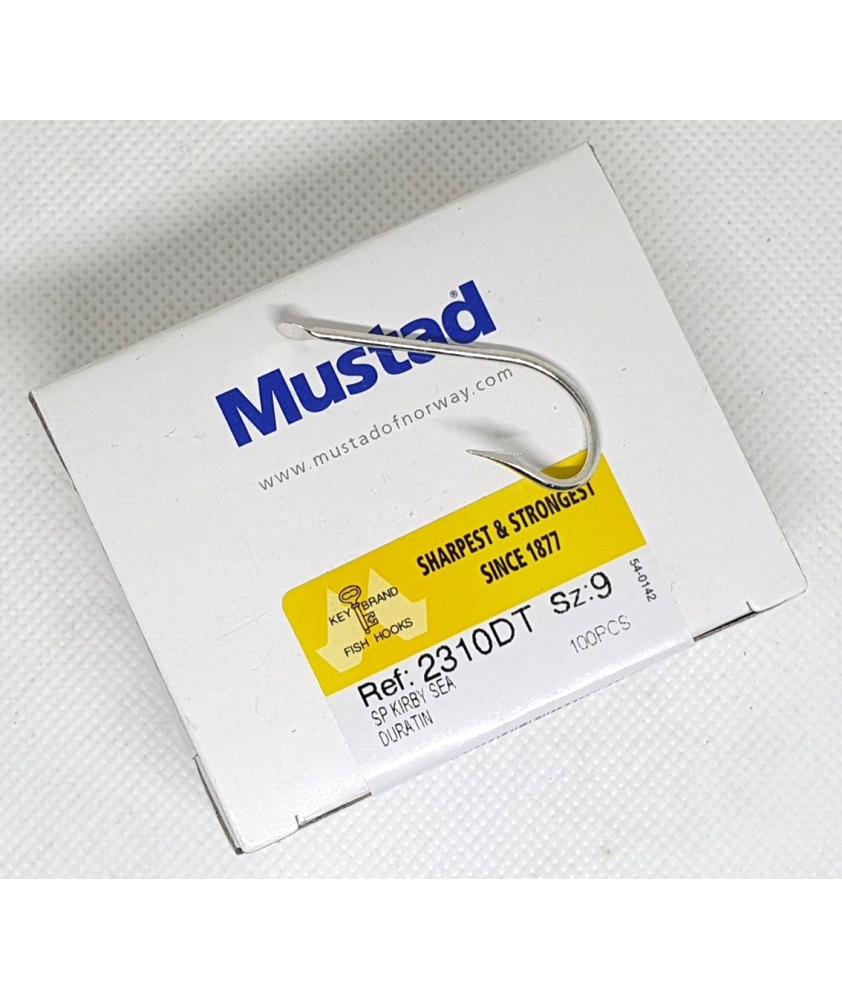 Ami da pesca MUSTAD - Ref. 2310DT - Size 9 - Pezzi 100 - EF95