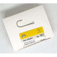 Ami da pesca con occhiello MUSTAD - Ref. 2335DT - Size 12 - Pezzi 100 - EF96