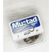 Ami da pesca MUSTAD - Ref. 505-BR - Size 3 - Pezzi 50 - EF101