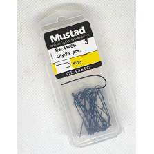 Ami da pesca con occhiello MUSTAD - Ref. 446B - Size 3 - Pezzi 25 - EF103